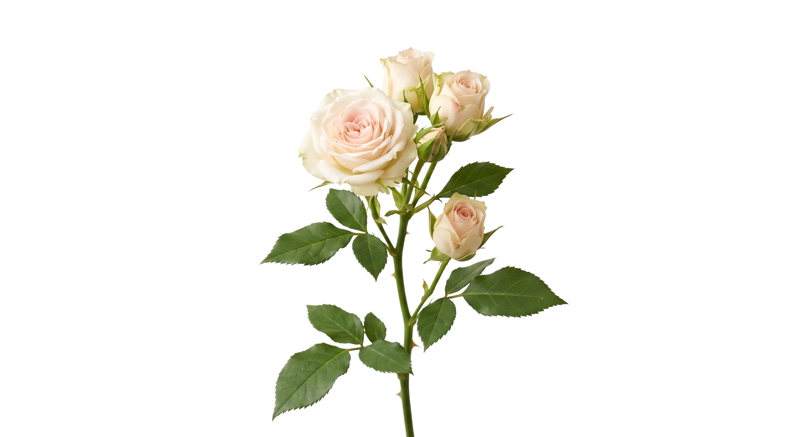 Cream Spray Rose