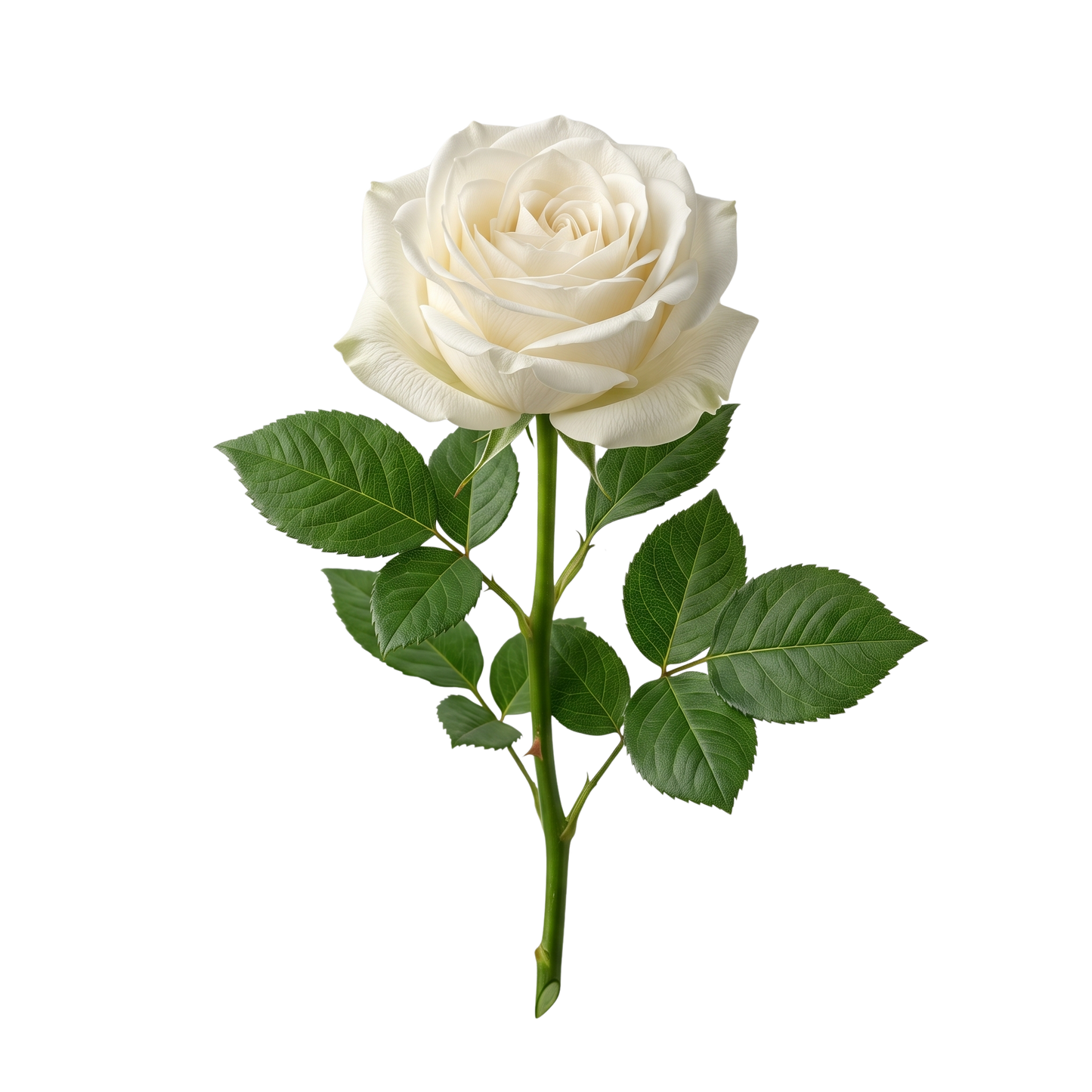 White Garden Rose