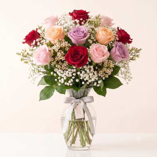 Colored Roses