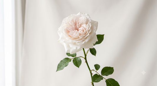 White Garden Rose