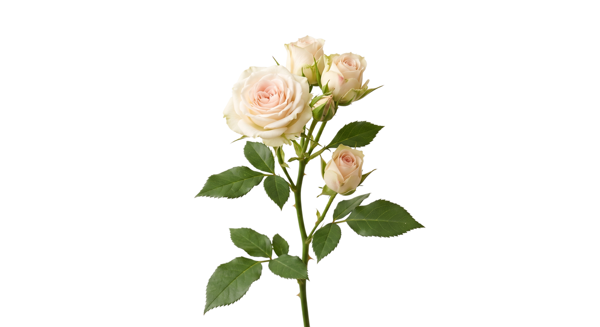 Cream Spray Rose