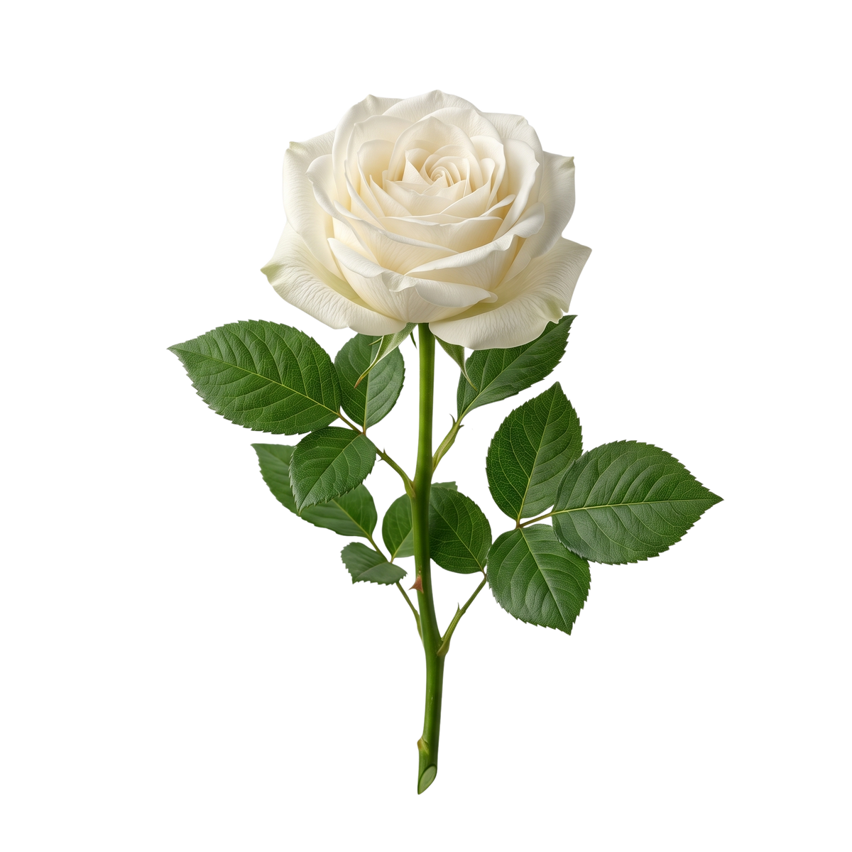 White Garden Rose